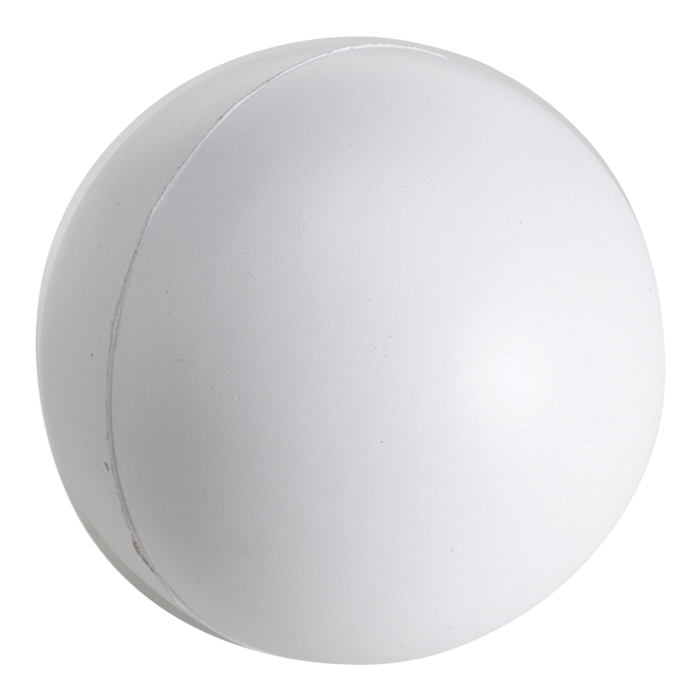 BD3965 - Stress Balls White / STD / Last Buy - Office Accessories