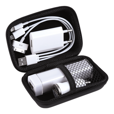 BE0041 - Power Bank Travel Kit Black / STD / Regular - 