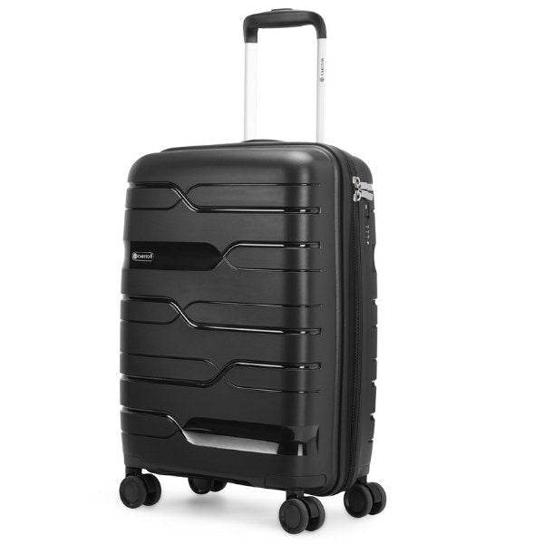 Bedford 55cm Cabin Spinner | Black-Suitcases