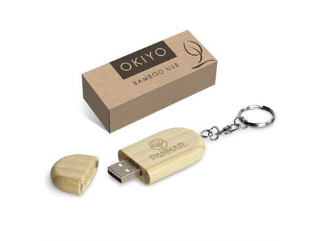 Okiyo Benkyou Bamboo Memory Stick - 8GB-8GB-Natural-NT