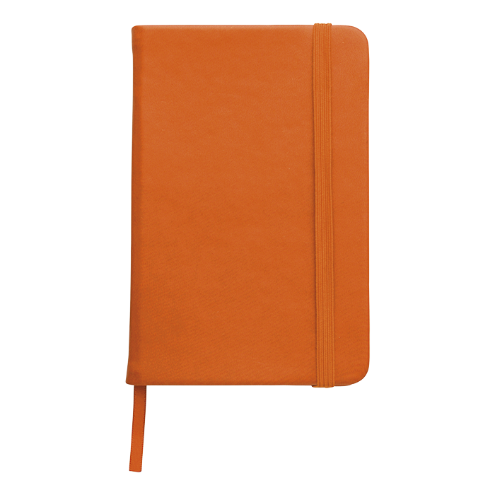 BF3076 - A5 Luxury PU Notebook Orange / STD / Last Buy - Notebooks