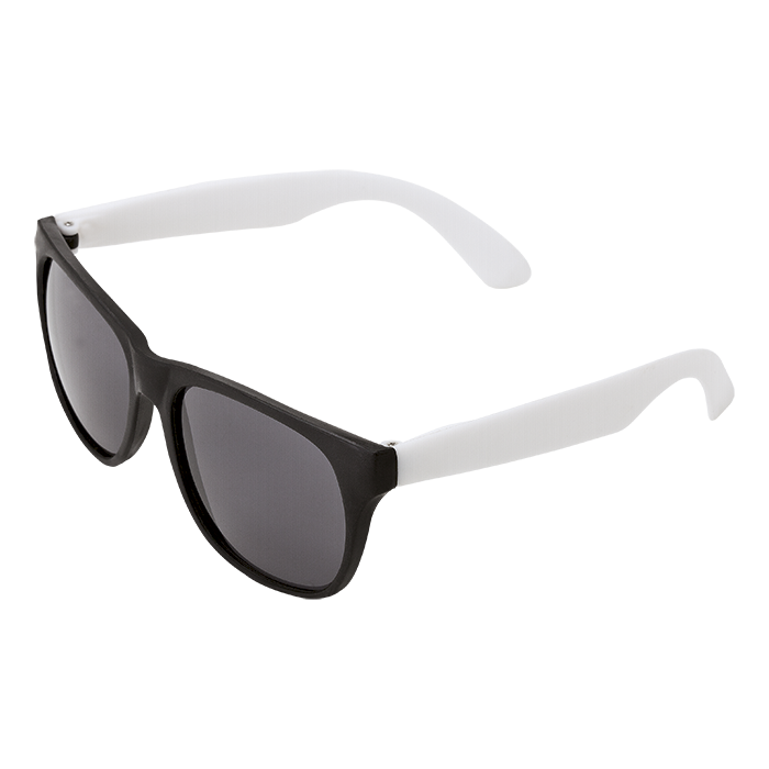 BH0029 - Sunglasses with Fluorescent Sides White / STD / 