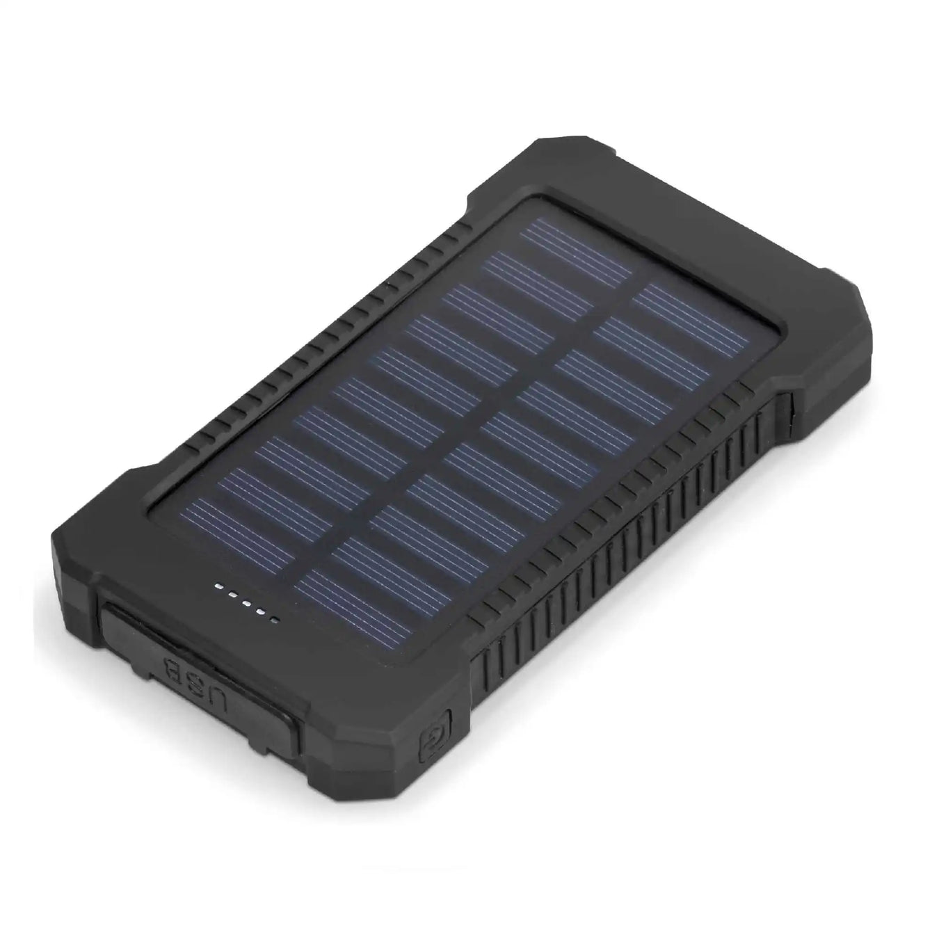 Black solar power bank