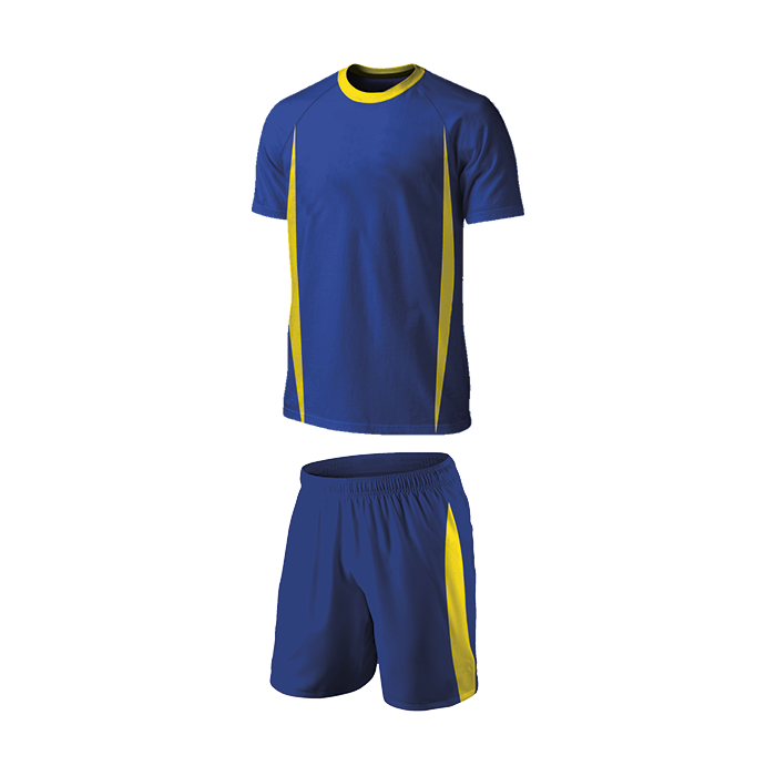 BRT Blade Soccer Single Set  Royal/Gold / SML / Last