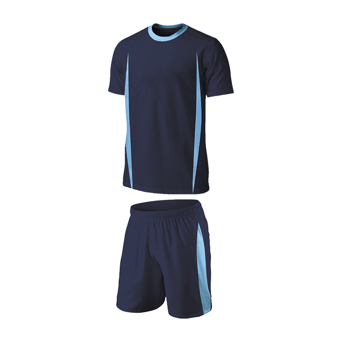 BRT Blade Soccer Single Set  Navy/Sky / SML / 