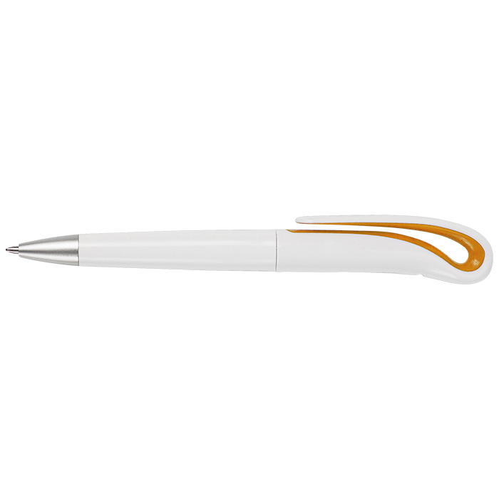 BP2442 - Swan Neck Design Ballpoint Pen Orange / STD / 