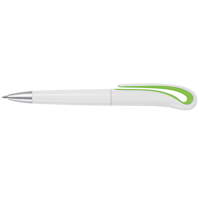 BP2442 - Swan Neck Design Ballpoint Pen Pale Green / STD / 