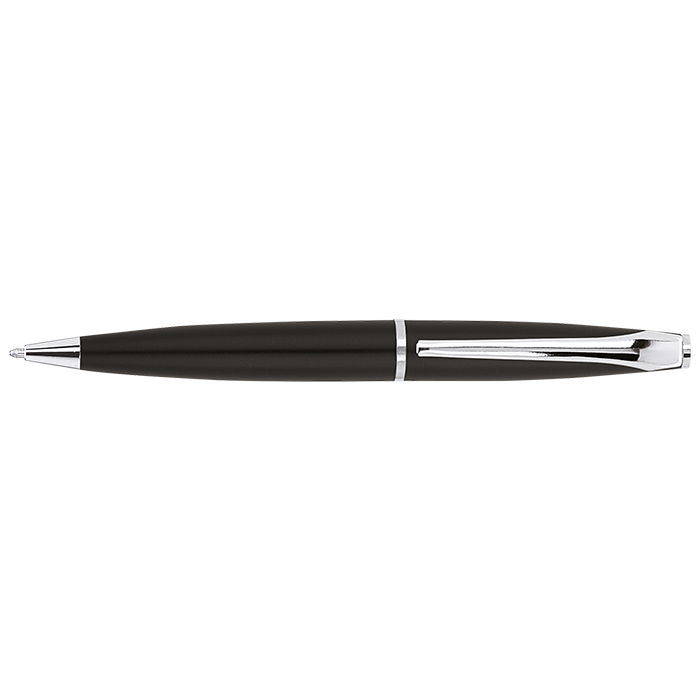 BP3005 - Tapered Aluminium Ballpoint Pen Black / STD / Last Buy - Writing Instruments