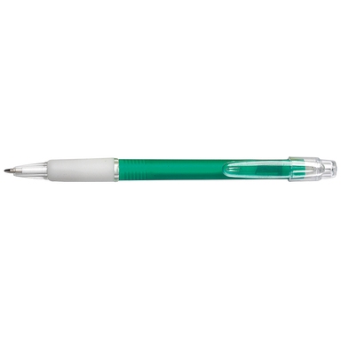 BP3321 - Frosted Plastic Ballpoint Pen Green / STD / Last 