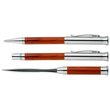 BP5768 - Rosewood Exclusive Pen and Letter Opener Set Brown / STD / Regular - Writing Instruments