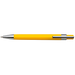 BP8121 - Coloured Barrel Click Pen Yellow / STD / Regular - 