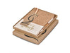 Okiyo Cardon Cork A5 Hard Cover Notebook Giftset-Natural-NT