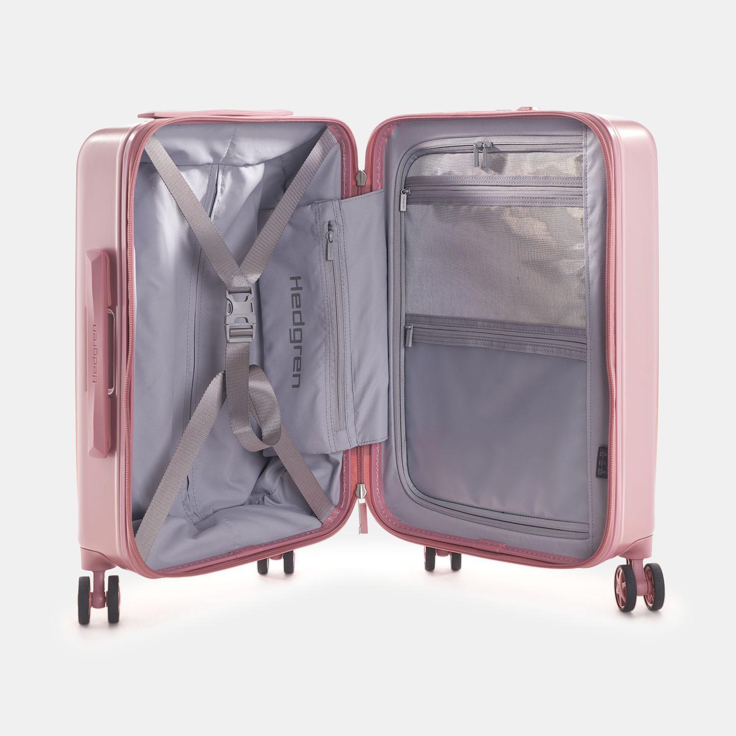 Carve 20"/55cm Cabin Spinner | Blush-Suitcases