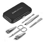 Casey 6-Piece Manicure Set - Black-Black-BL