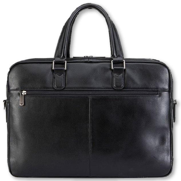 Cassidy 15" Double Zip Laptop Briefcase Black-Briefcases