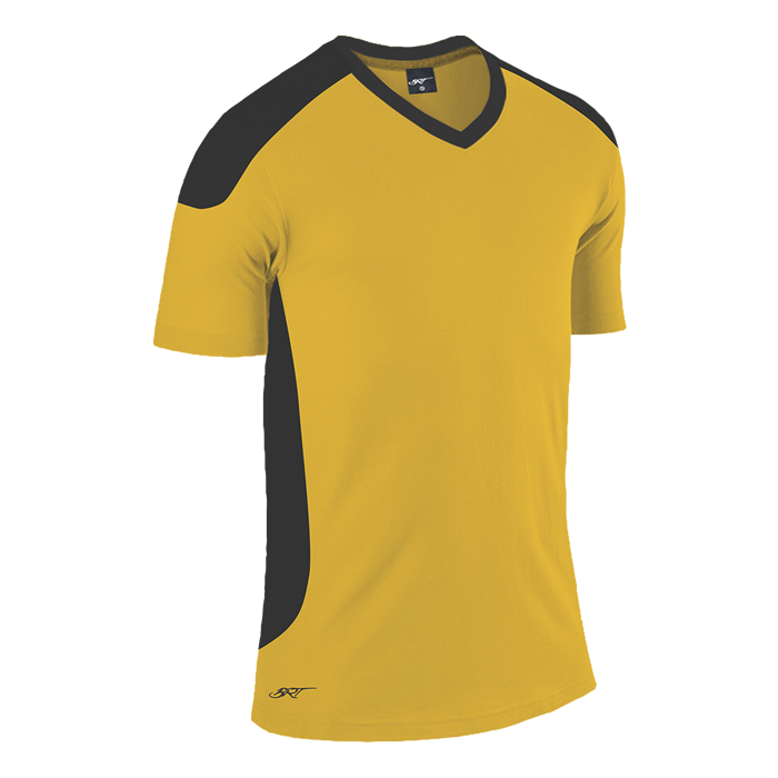 BRT Challenger Shirt Gold/Black / SML / Last Buy - On Field Apparel