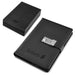 Alex Varga Chapman Code-Lock Hard Cover Notebook-Black-BL