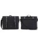 Classic Canvas Work Messenger-Messenger Bags-Black