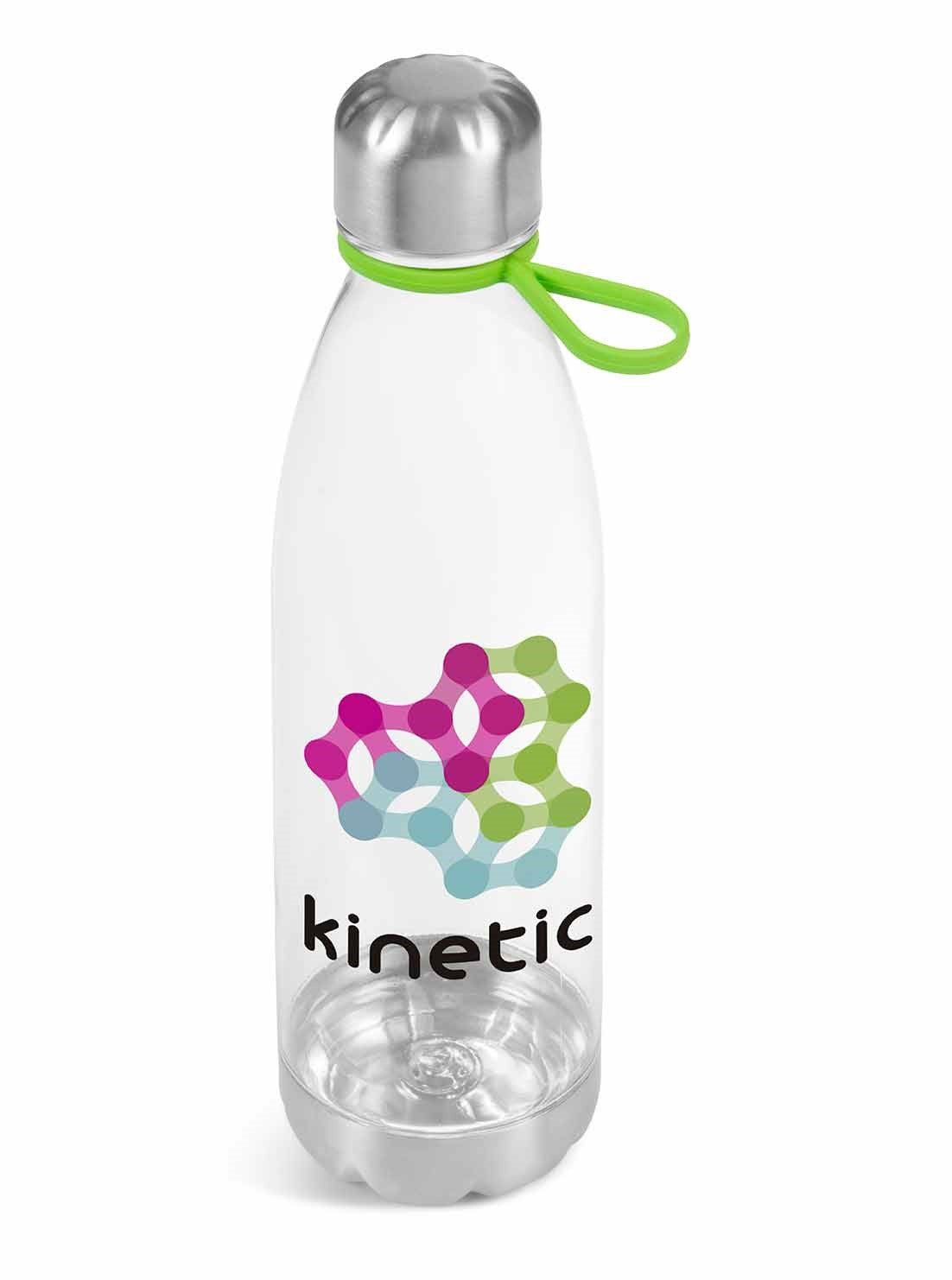 Clearview Plastic Water Bottle - 750ml Lime / L - Bottles