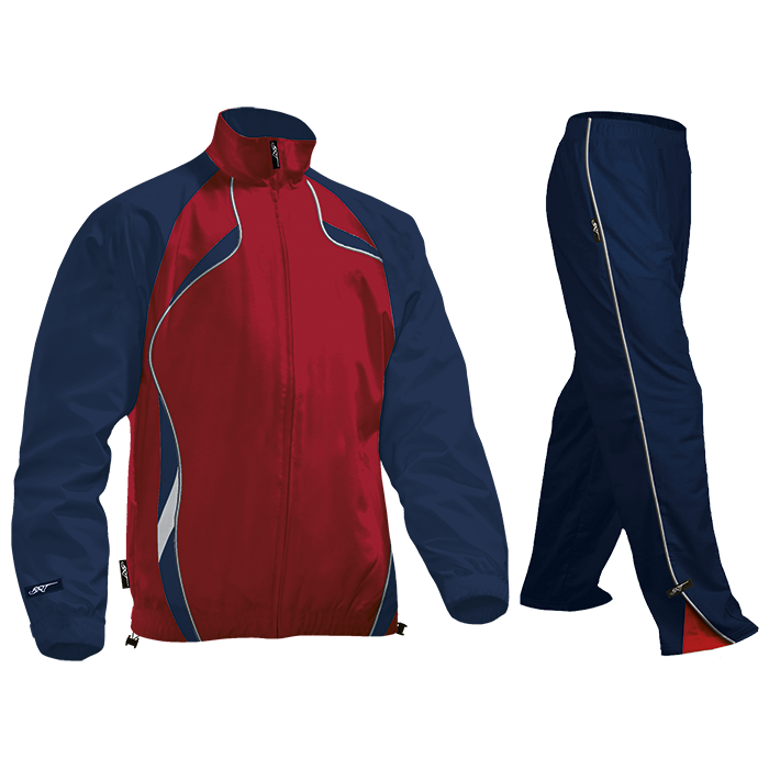 BRT Reflect Tracksuit  Red/Navy / SML / Regular - 