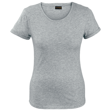145g Crew Neck T-Shirt Ladies Dark Grey / XS / Regular - T-Shirts