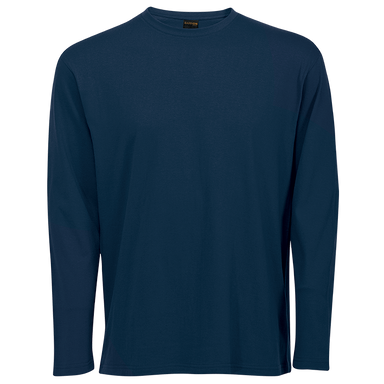 145g Long Sleeve T-Shirt  Navy / SML / Regular - 