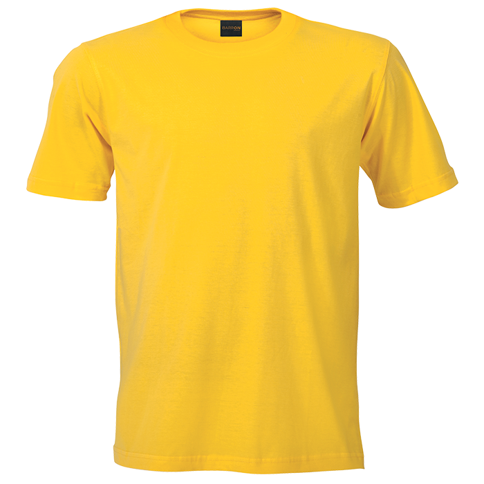 145g Barron Crew Neck T-Shirt  Yellow / 3XL / 