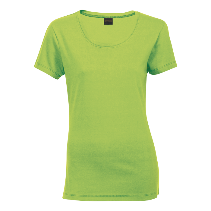 160g Creativeess Ladies T-Shirt Lime / SML / Regular - T-Shirts