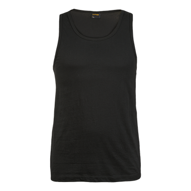 160g Vest Mens Black / XS / Regular - T-Shirts