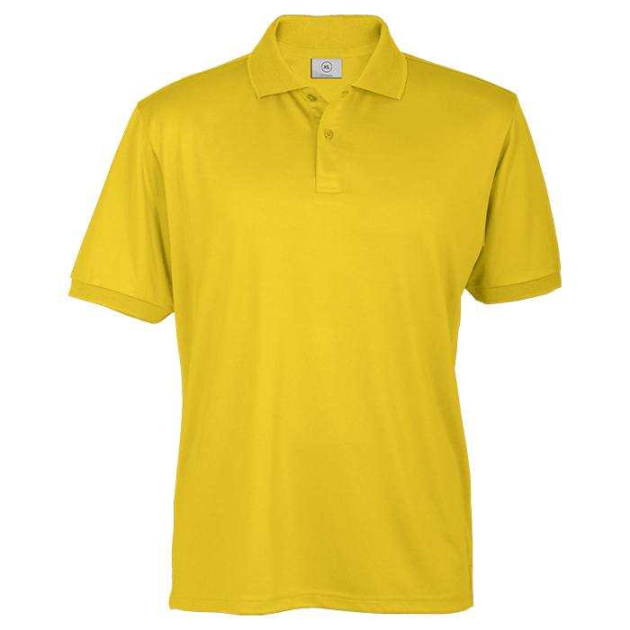 165gsm Basic Promo Golf Shirt Yellow / XL / Regular - Shirts