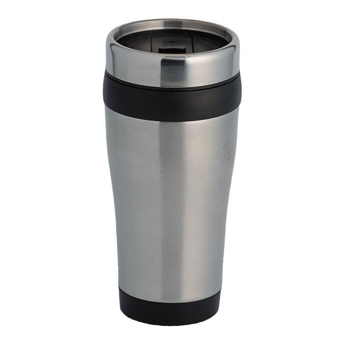 470ml Stainless Steel Travel Mug Silver / STD / Regular - Drinkware