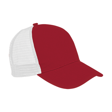 5 Panel Trucker Cap Red/White / STD / Last Buy - Caps