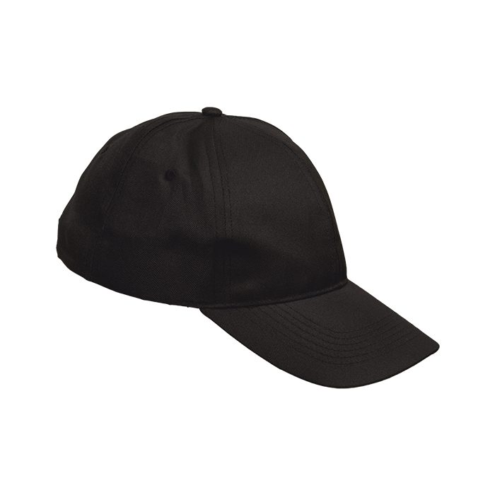 6 Panel Boost Cap Kiddies Black / STD / Regular - Caps
