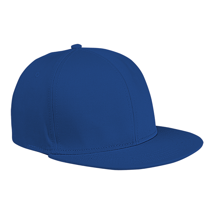 6 Panel Flat Peak Cap - Caps
