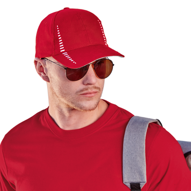 6-Panel Heavy Brushed Cotton Cap - Caps