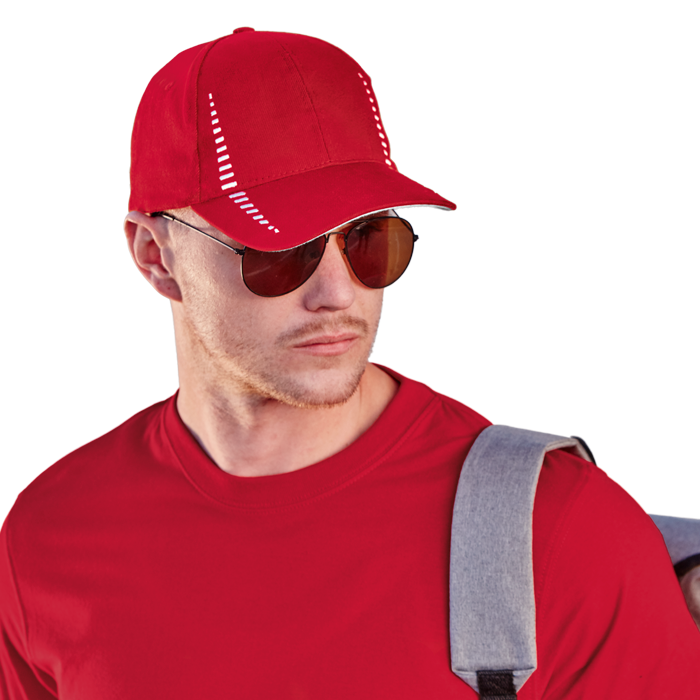 6-Panel Heavy Brushed Cotton Cap - Caps