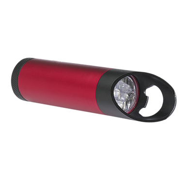 9 LED Torch and Bottle Opener Red / STD / Last Buy - Flashlights Tools