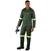 Acid Resistant Polycotton Conti Suit - Reflective Arm Legs & Back - Yellow Tape