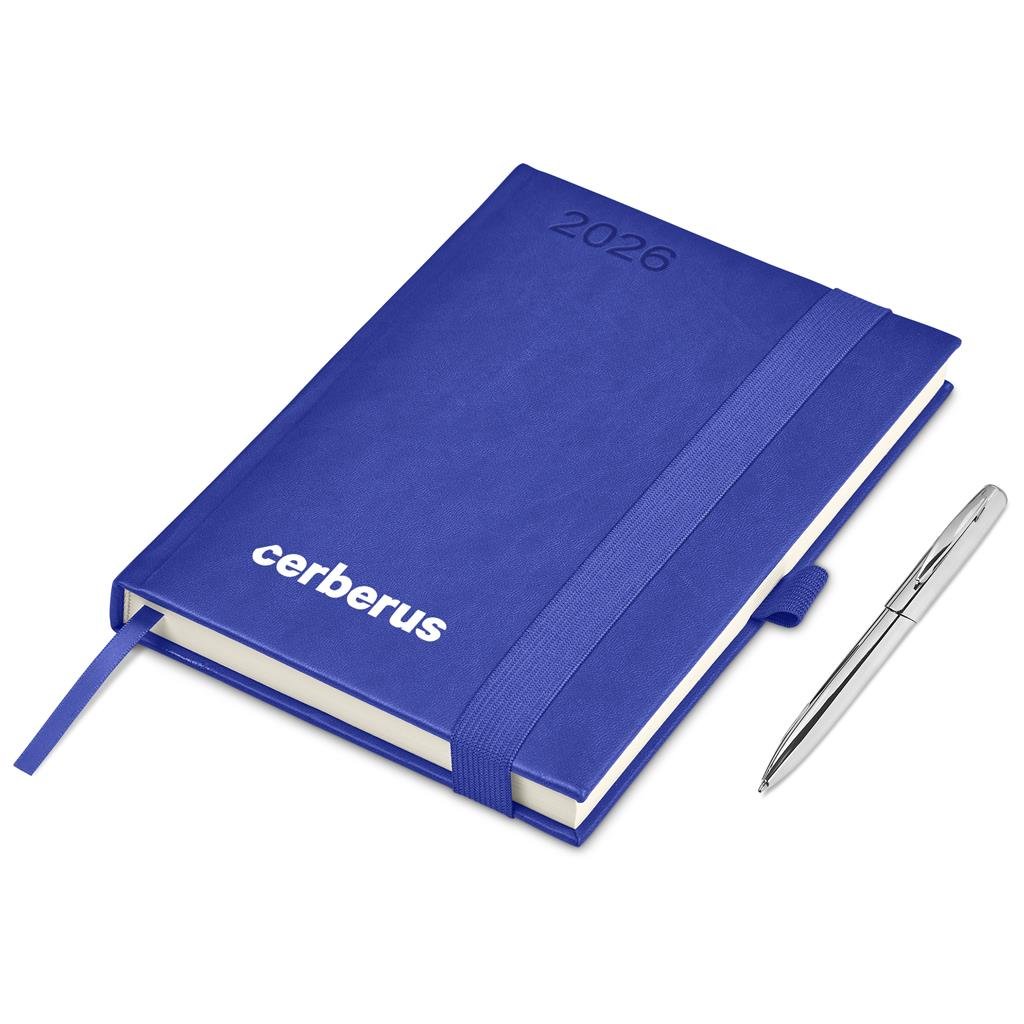 Advantage A5 2026 Diary & Cypher Pen Set - Diaries 2026,Diaries 2026,Diary Sets