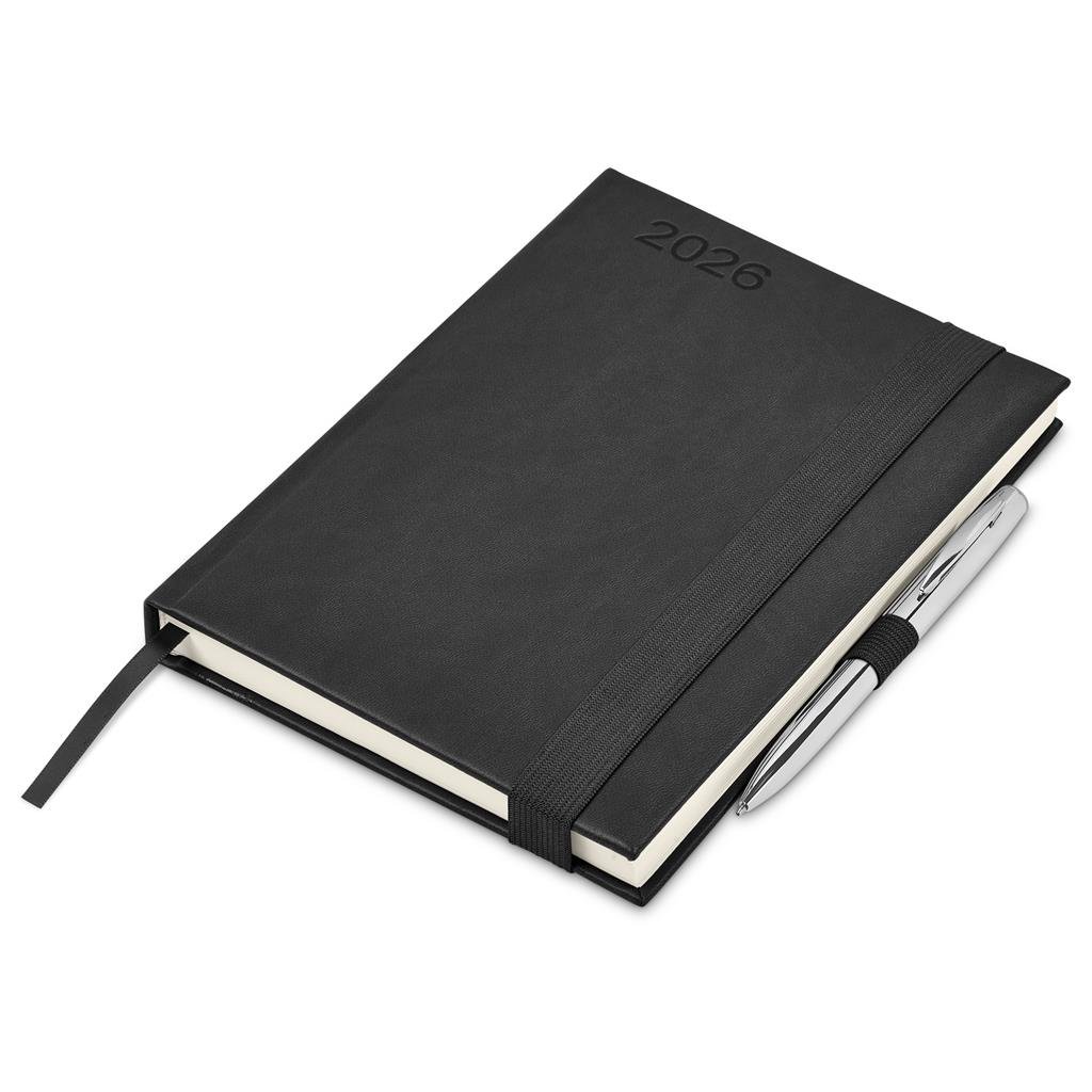 Advantage A5 2026 Diary & Cypher Pen Set - Diaries 2026,Diaries 2026,Diary Sets