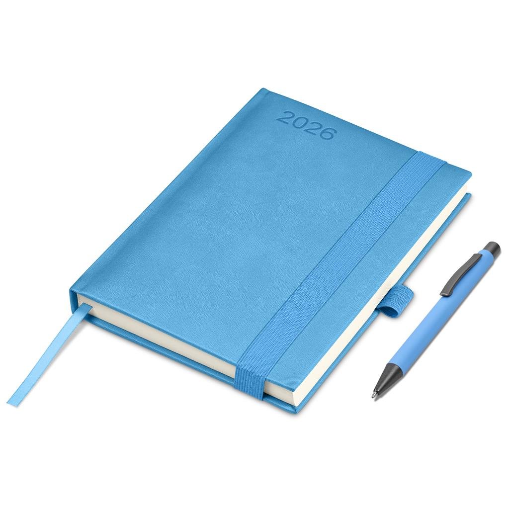 Advantage A5 2026 Diary & Omega Pen Set - Diaries 2026,Diaries 2026,Diary Sets
