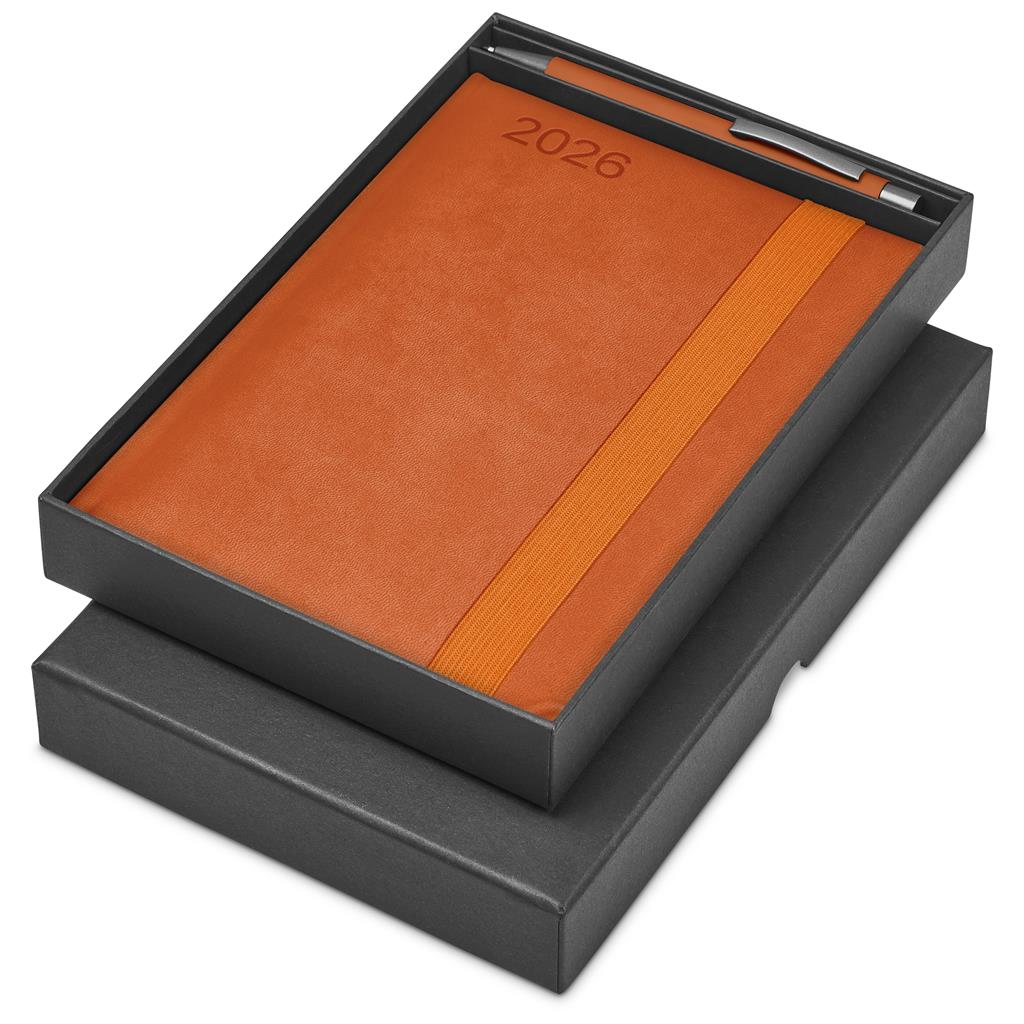 Advantage A5 2026 Diary & Omega Pen Set - Diaries 2026,Diaries 2026,Diary Sets