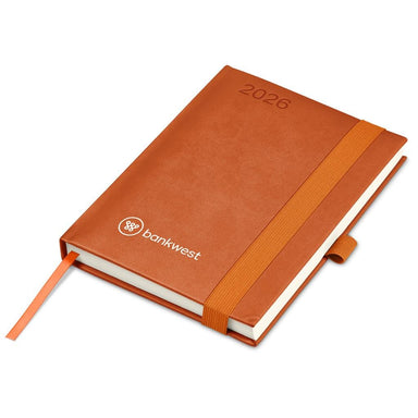 Advantage A5 2026 Diary ORANGE - Diaries 2026,Diaries