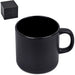 Aletina Ceramic Coffee Mug – 400ml BLACK - Mugs,Drinkware