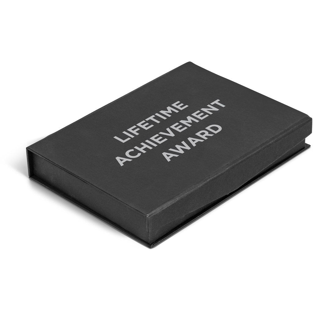 Custom Allstar Glass Award Transparent/Frosted White / T - Trophies