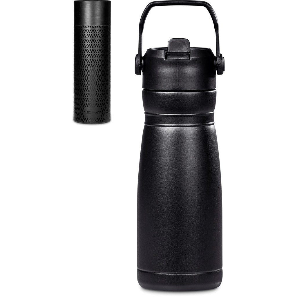 Amba Stainless Steel Vacuum Water Bottle – 600ml BLACK - Bottles,Drinkware