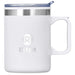 Angelo Stainless Steel & Plastic Double-Wall Mug – 360ml SOLID WHITE - Travel Mugs and Tumblers,Drinkware