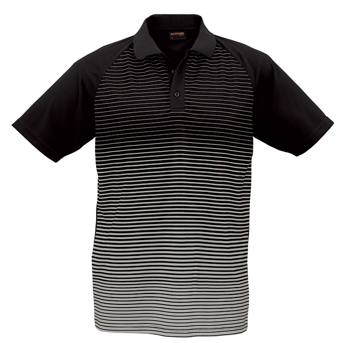 Apollo Golfer Mens Black/Silver / XL / Regular - Golf Shirts