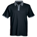 Aspen Golfer Mens Black/Steel Grey / 2XL / Last Buy - Golf Shirts