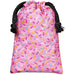 Custom Atlantic Mini Polyester Drawstring Pouch BLACK - Bags and Backpacks,Custom Backpacks